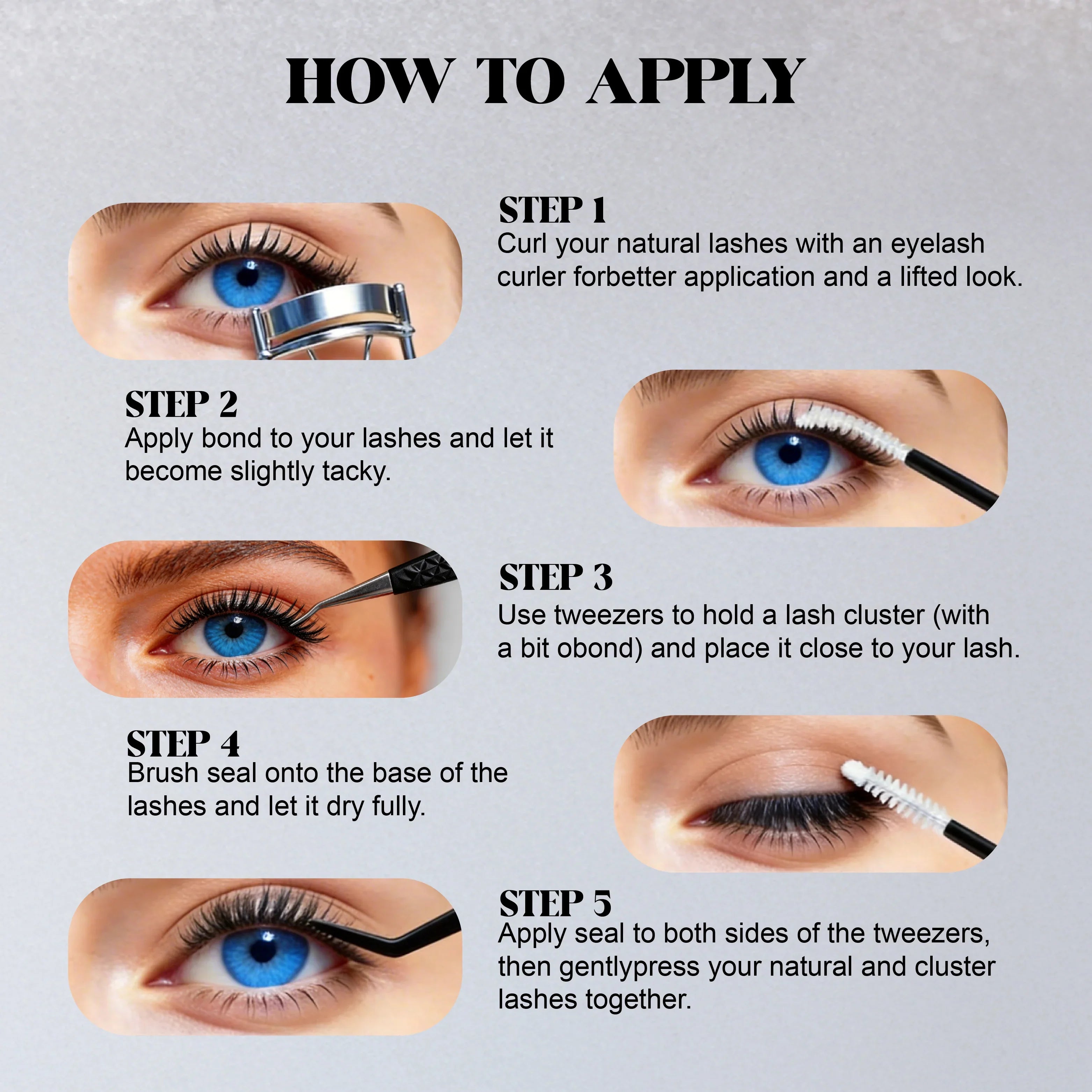 ST-AURA | DIY Lash Clusters 8-18mm