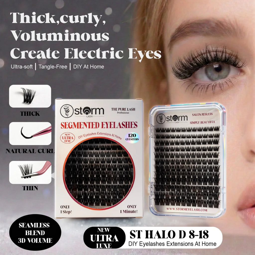 ST HALO D-Curl Lash Clusters 8-18mm
