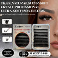 ST S120P D-Curl Lash Clusters 8-18mm