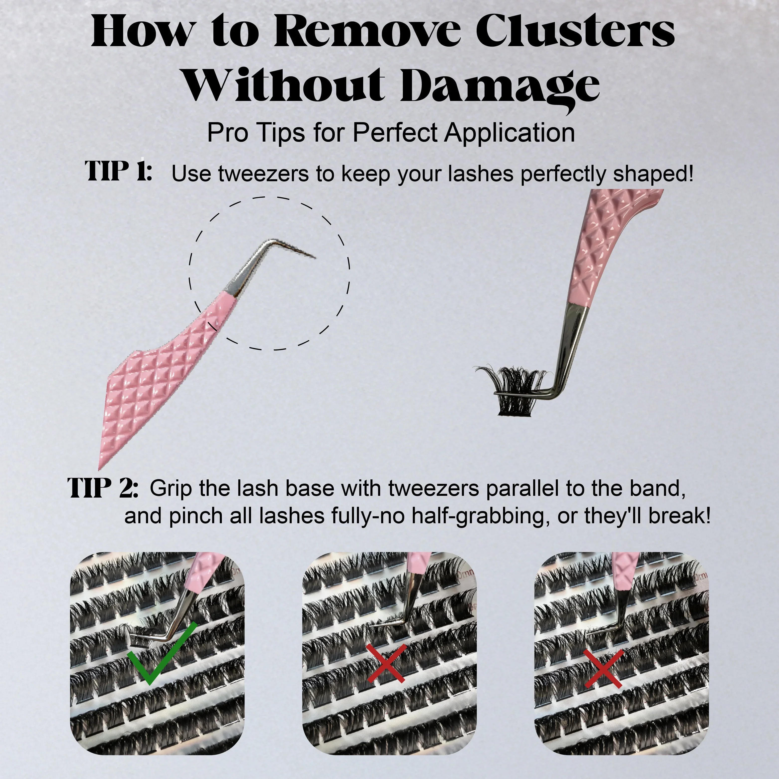 ST S120P D-Curl Lash Clusters 8-18mm