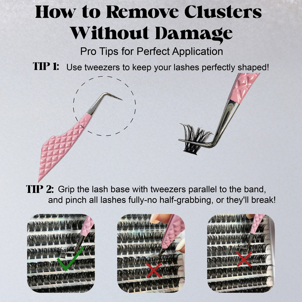 ST S80P D-Curl Lash Clusters 8-18mm