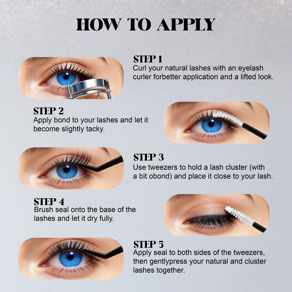 ST HALO D-Curl Lash Clusters 8-18mm
