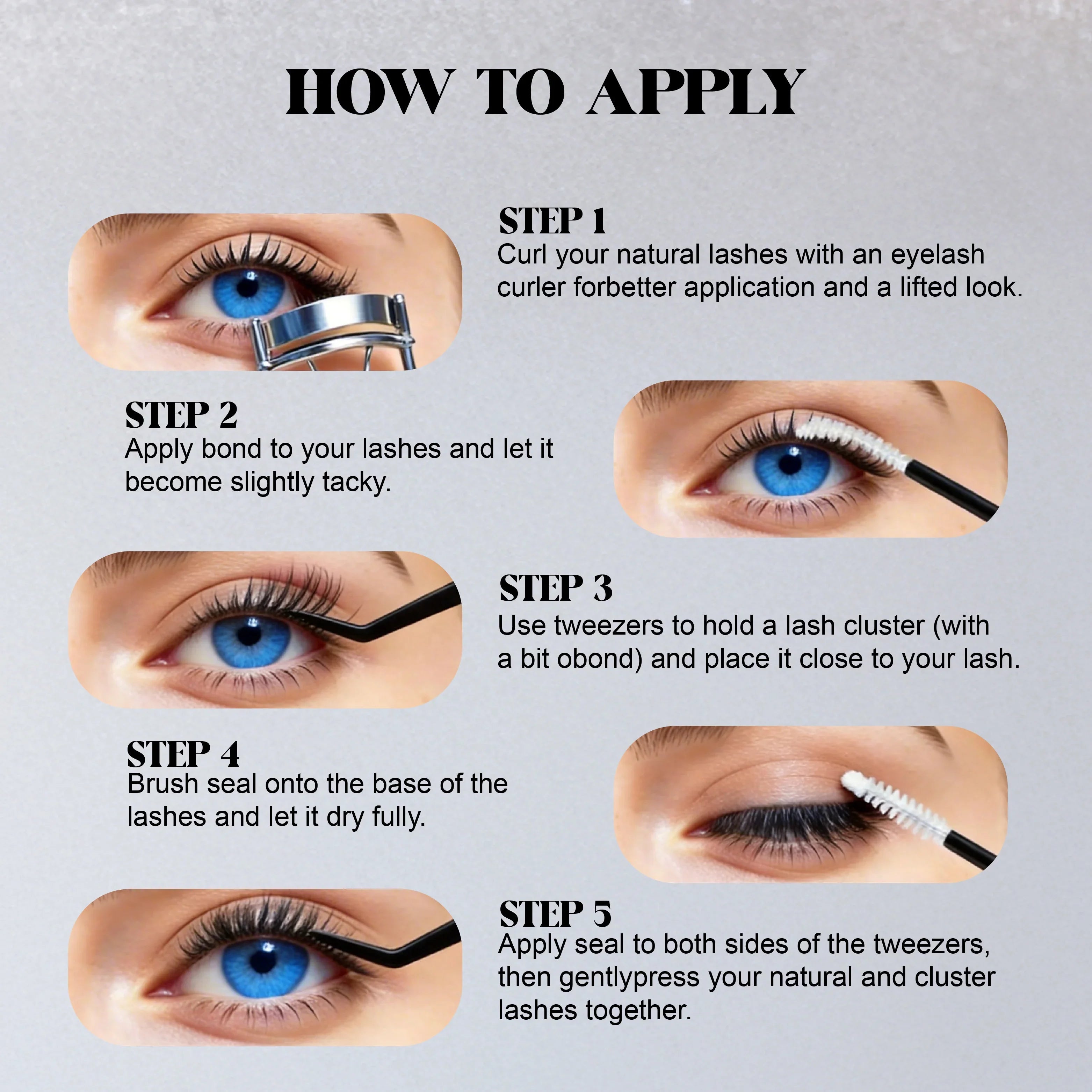 ST HALO D-Curl Lash Clusters 8-18mm