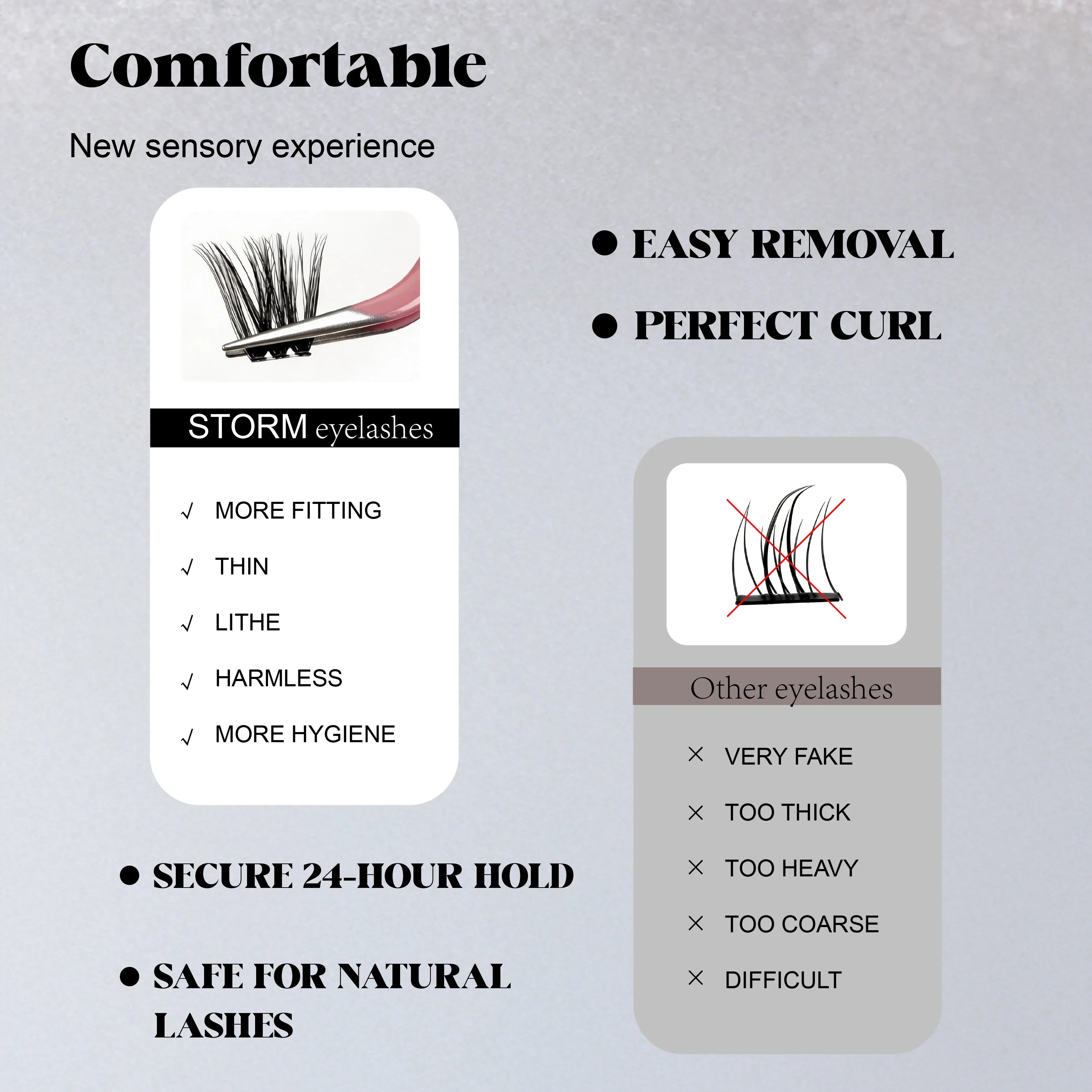 ST HALO D-Curl Lash Clusters 8-18mm